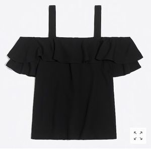 NWT JCrew Factory Cold Shoulder Top